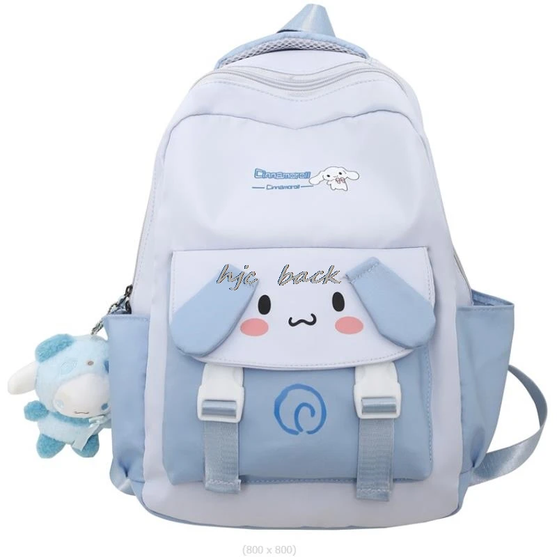 Cute Backpack for Lovely Kuromi Melody Kid Schoolbag Women Backpack Large Capacity School Bags for Girls Child Mochila Infantil