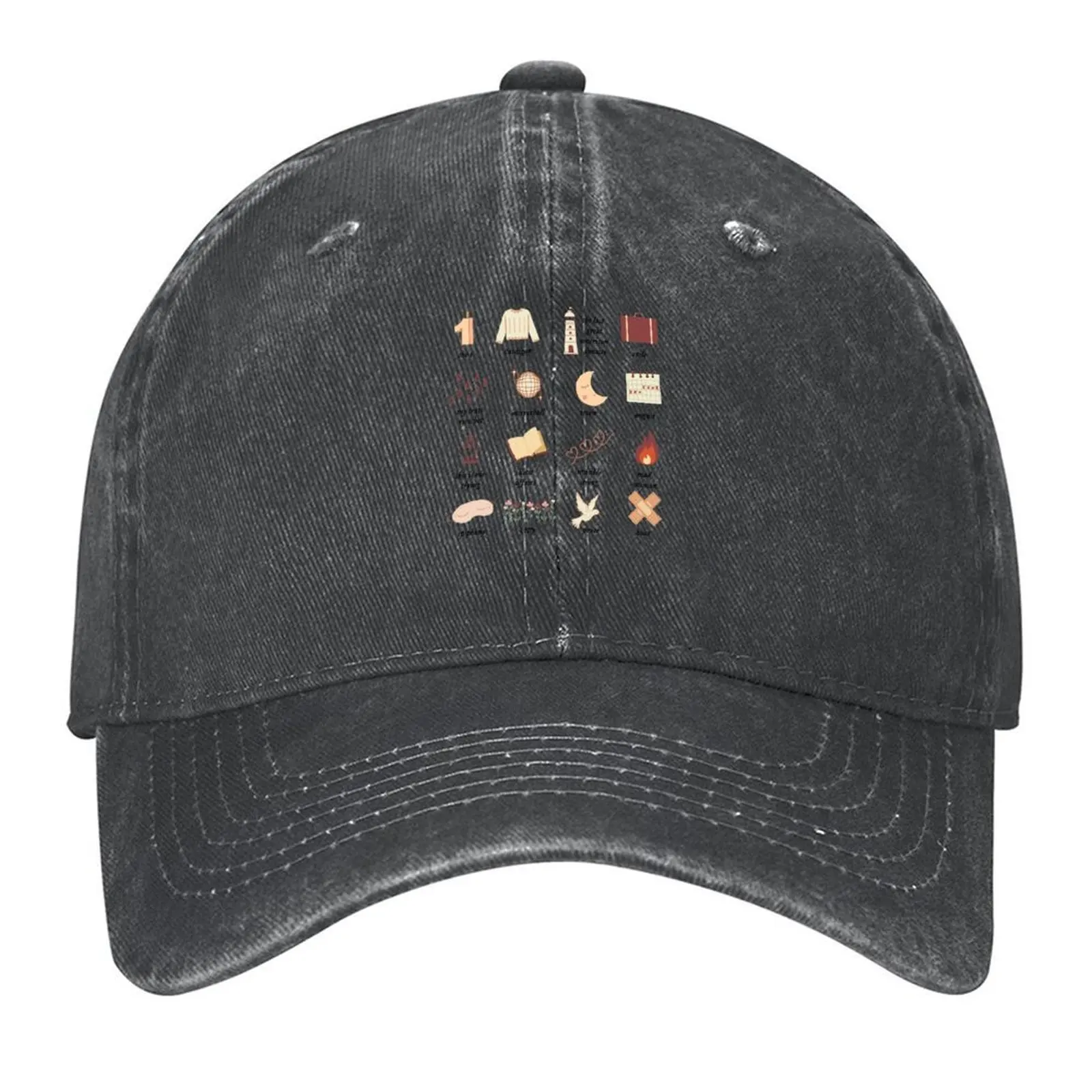 

folklore evermore Baseball Cap Cosplay derby hat fishing hat Luxury Brand Men's Caps Women's