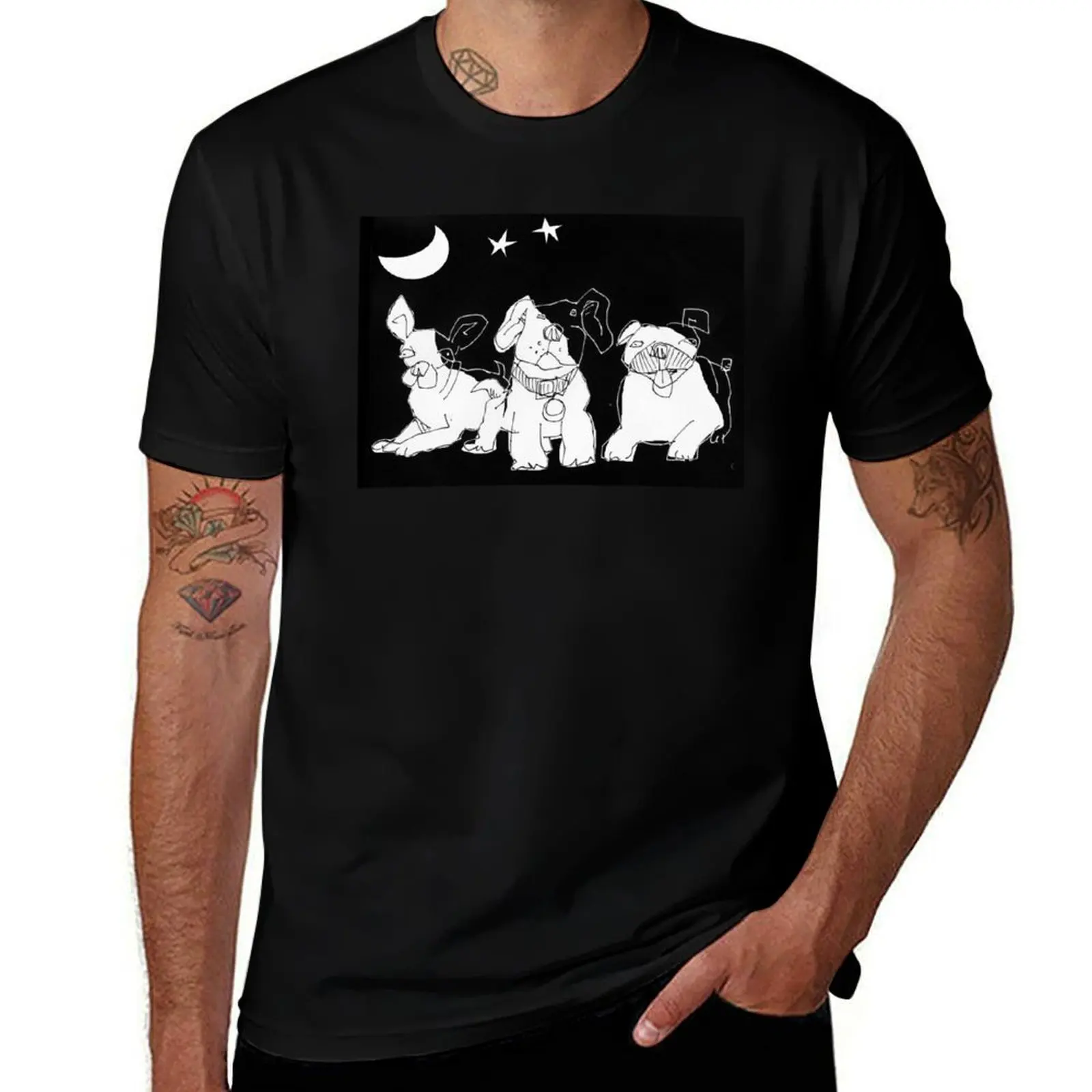 

Three dog night T-Shirt t shirt man designer essential t shirt t shirts for man graphic vintage T-Shirt