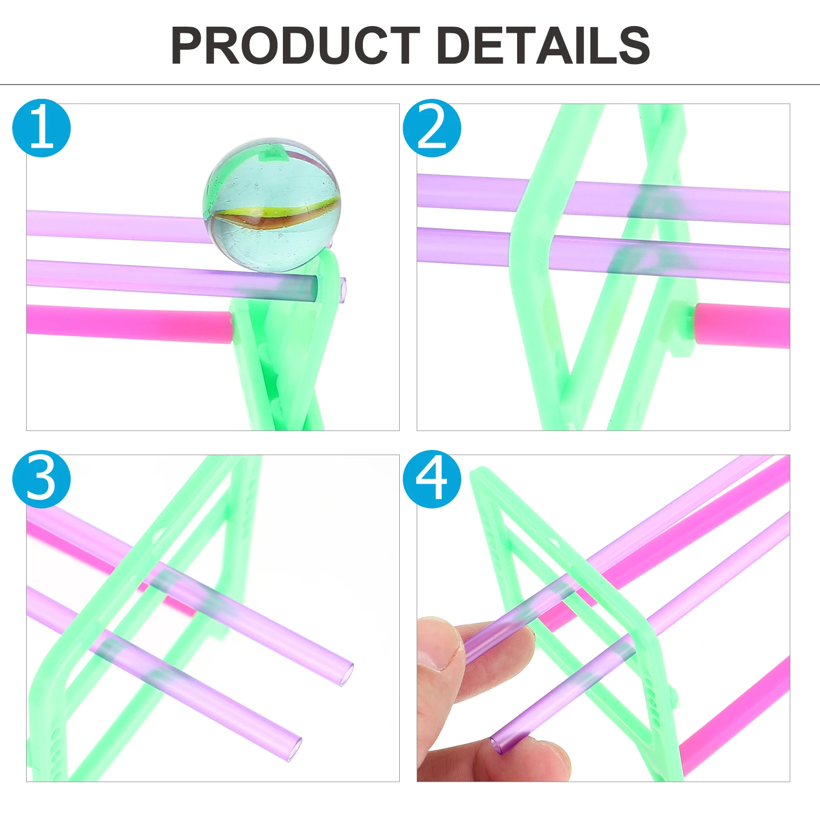 

1 Set Kids Educational Science Track Equipment For Physical Experiments Tool Students Strange Slope Play Teaching