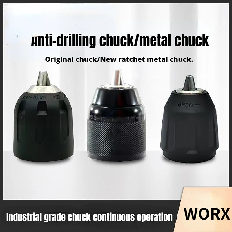 Worx-original Lithium Electric Drill Chuck Ratchet Chuck Wu130 131x