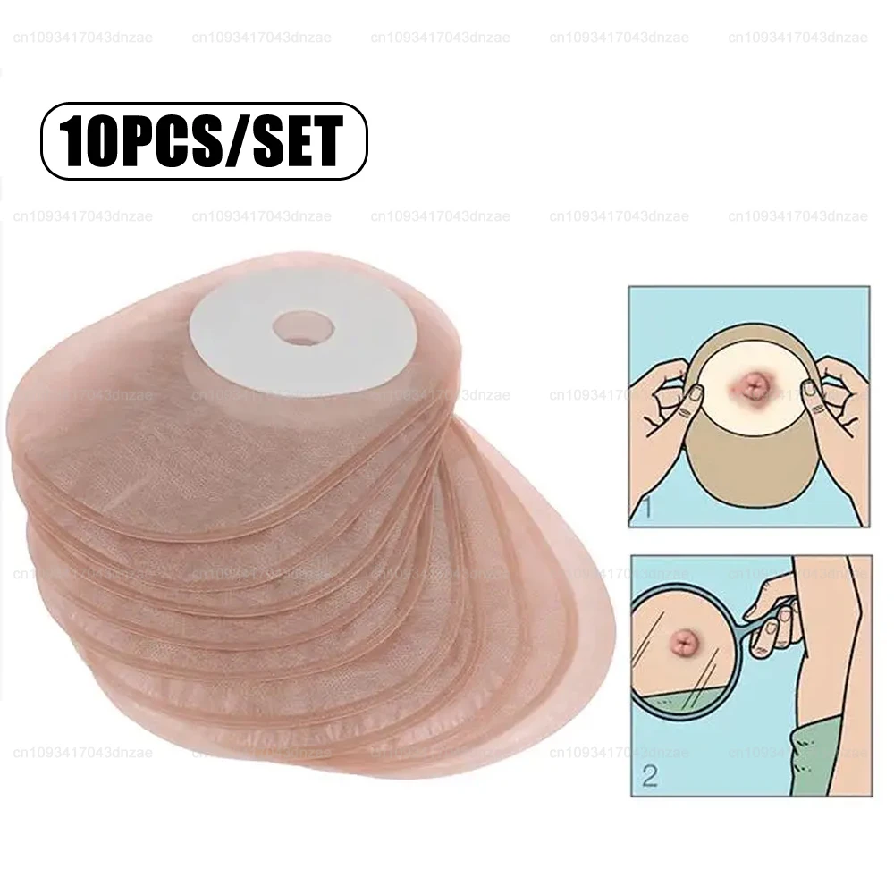 

10 шт., системные колостомические мешки, одноразовые цветные стомы, дренажный одиночный мешок, инструменты для ухода за стомой, хорошая герметичность