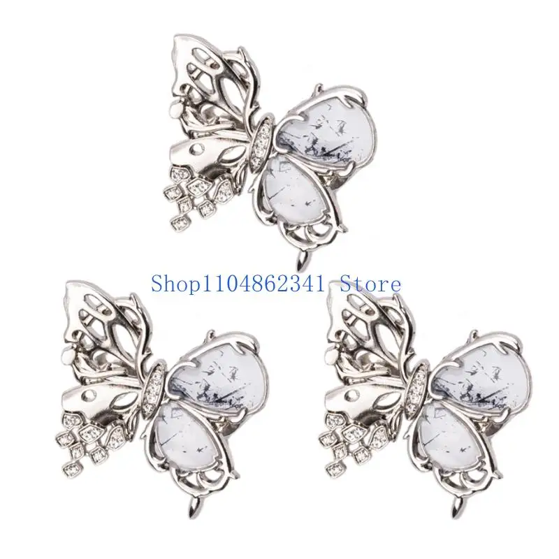 

5asd Waist Adjusters with Butterfly Design Waist Adjusting Tool Nonsewing Waist Fasteners For Women Loose Pants Jeans 3PCS