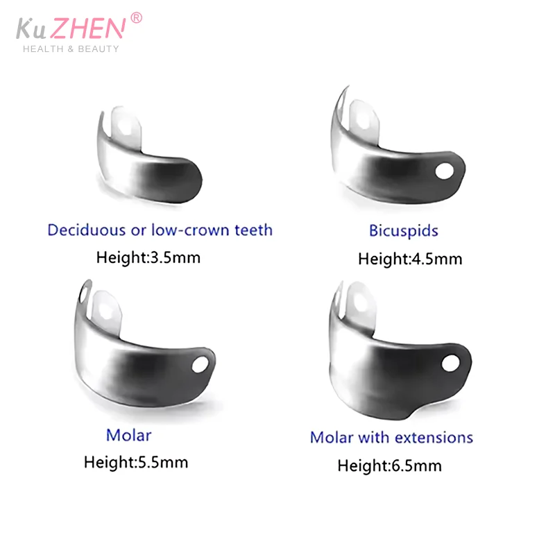 العصابات مصفوفة الأسنان المصفوفات المعدنية المشبك حلقة الاقسام احيط مصفوفة نظام أدوات طبيب الأسنان عبوة مواد مختبر طب الأسنان #5