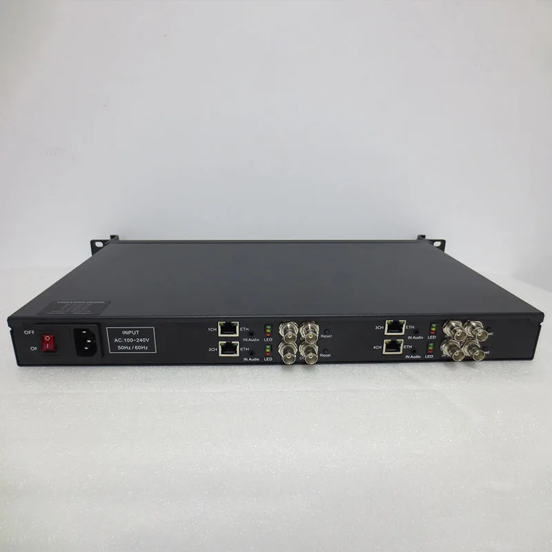 

4 Ch HD SDI Video Streaming Network Encoder With 4 Lan