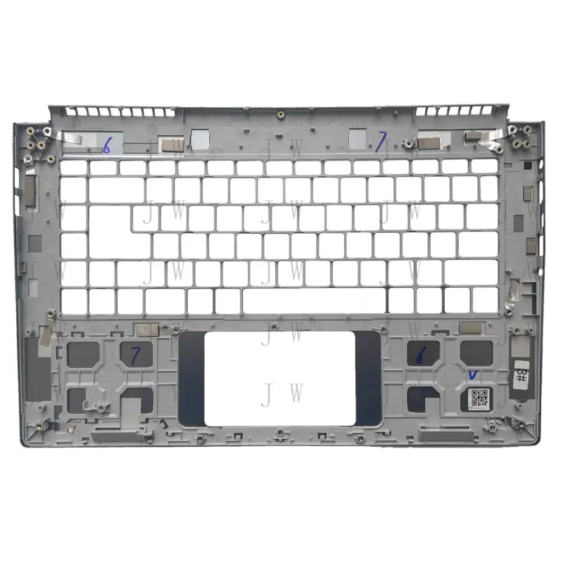 

Новая рамка клавиатуры с подставкой для рук DDW для MSI Modern 15 MS-1551 1552 155K, серебристая