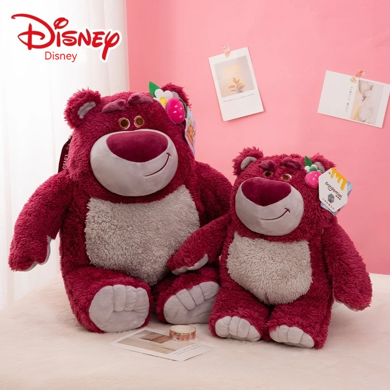 Authentic Disney Doll Strawberry Bear Doll Cute and Cute Plush Toy with Fragrant Bag Birthday Gift Wholesale Adorable Plush Doll