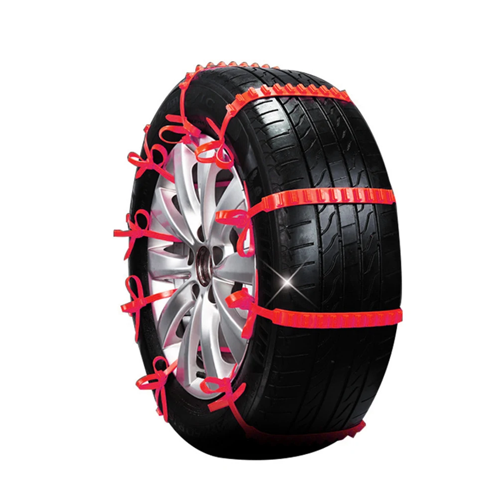 Anti Skid Snow Chains Car Winter Tire Wheels Chains Bad Terrain Wheels Anti-slip Tie Emergency Universal Lockout Artifact