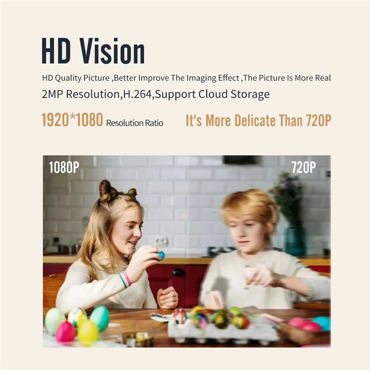 

BaoBao-1080P умная камера монитор видеодомофон WIFI управление 360-градусный детектор движения Yuntai камера с вилкой европейского стандарта