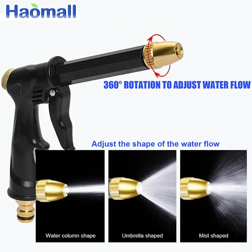 High Pressure Power Water Gun Jet Garden Washer Sprayer Watering Spray Garden Sprinkler for Cleaning Tool