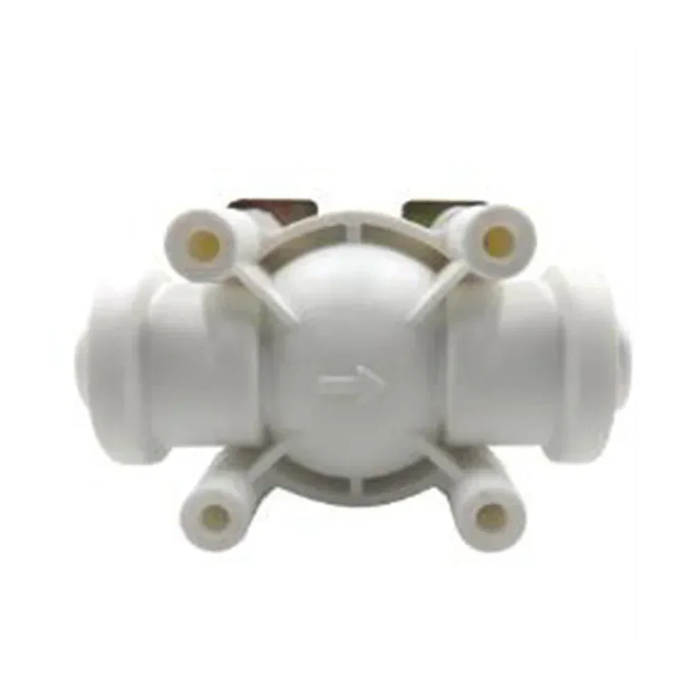 This 12 Volt Plastic Solenoid Valve Provides Effective Regulation of For Water Flow in Home Appliances Like Dishwashers