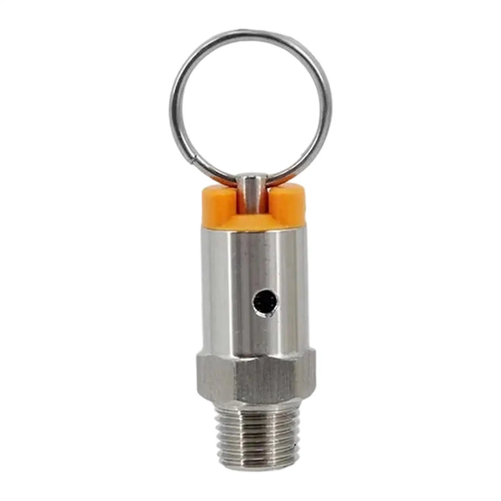 Beer Keg Pressure Relief Valve Easy to Install Accessories Compact Sturdy Stainless Steel 1/4