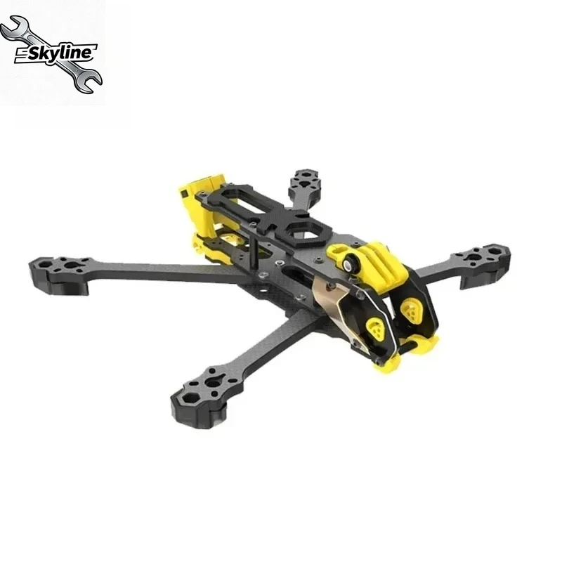 

1 шт. версия комплекта рамок с пластинкой из углеродного волокна, гоночный дрон для фристайла