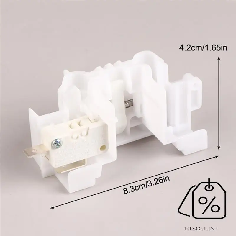 ABKR-para cerradura de puerta de secadora Little Swan TH100-H16G H36WT H32Y secadora NH06WY VH88WY pestillo de secadora piezas de repuesto botón interruptor de puerta