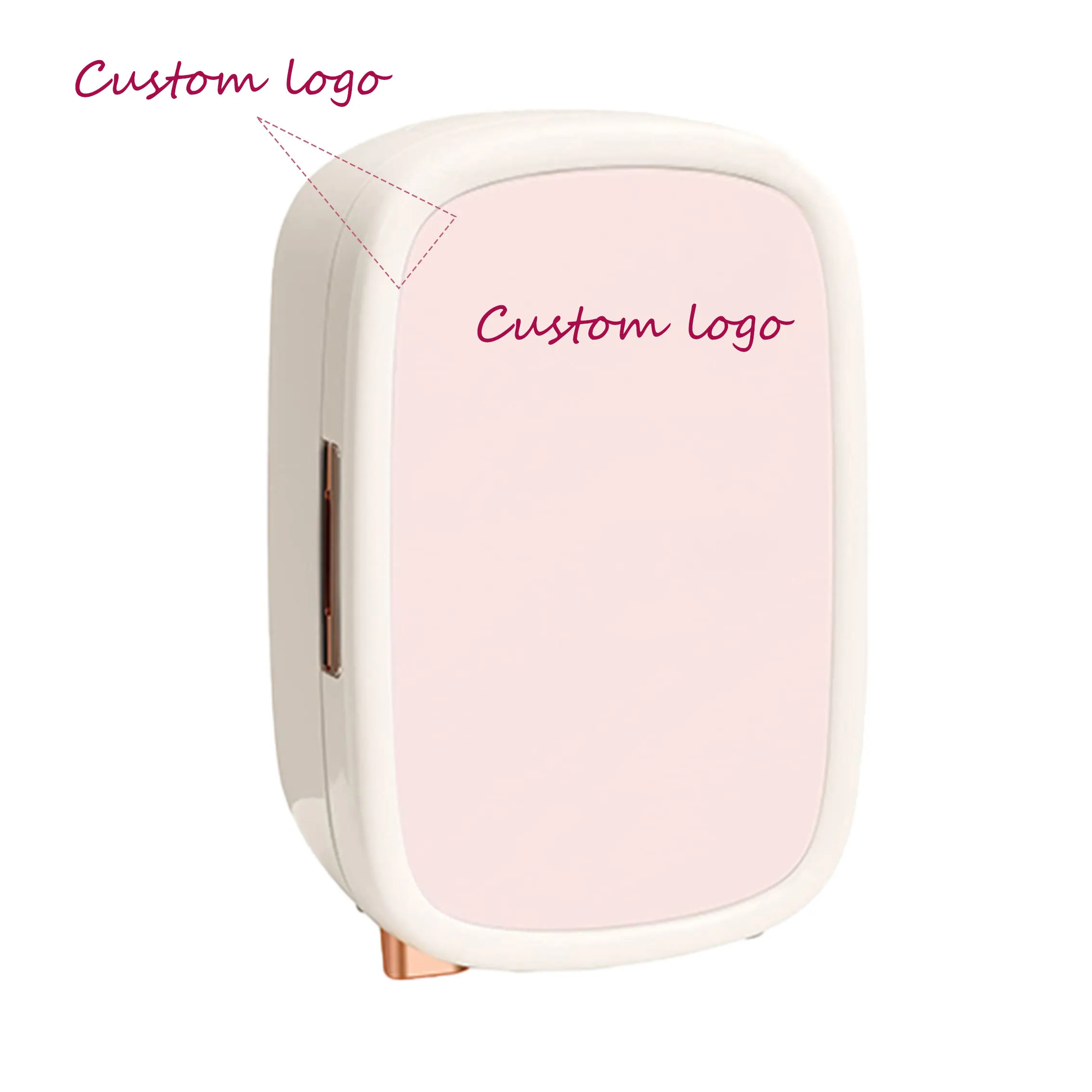 

Рождественские подарки, мини-холодильник для красоты, 12-литровый компактный холодильник, розовый охладитель для ухода за кожей для женщин и девочек-подростков, спальня, офис