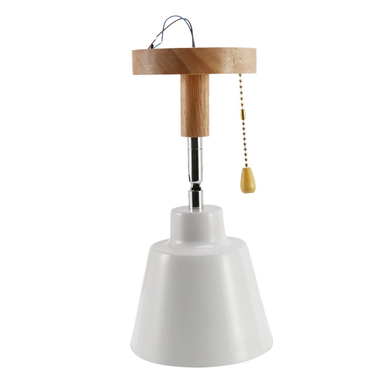 الشمال خشبية الجدار مصباح السرير الجدار مصباح الشمعدان الجدار الخفيفة لغرفة النوم الممر مع البريدي التبديل للتدوير بحرية (أبيض)-A21I #5