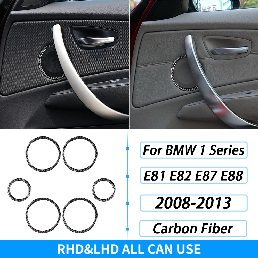 Voor BMW 1 Serie E81 E82 E87 E88 2008-2013 Koolstofvezel Stickers Automatische Versnellingspook Centrale Bedieningspaneel Power venster Lift