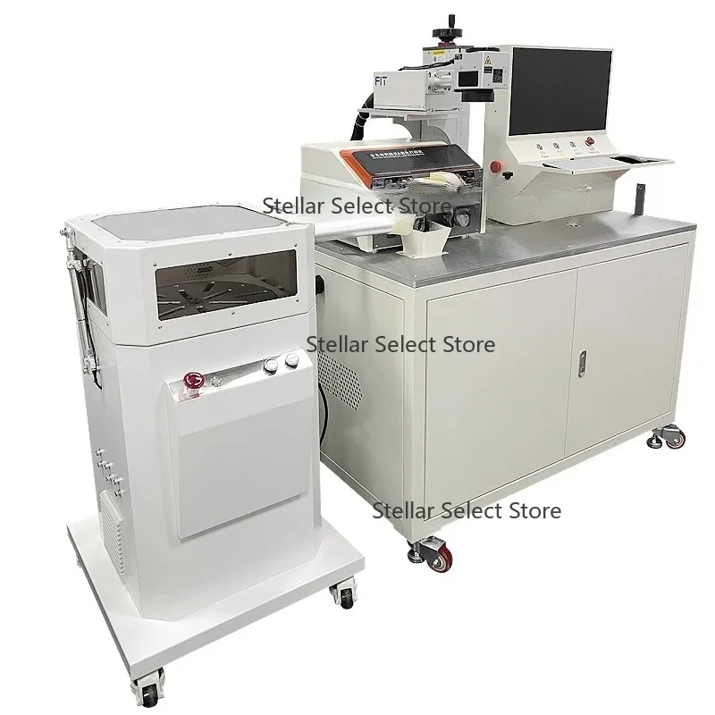 Factory Price Full Servo Wire Cable Cutting Stripping Machine with Laser Marker Machine