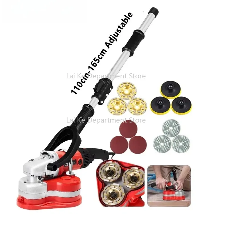 

3 Head Hand-Held Epoxy Paint Floor Grinding Machine Concrete Road Grinding Machine Floor Polishing Rough Grinding