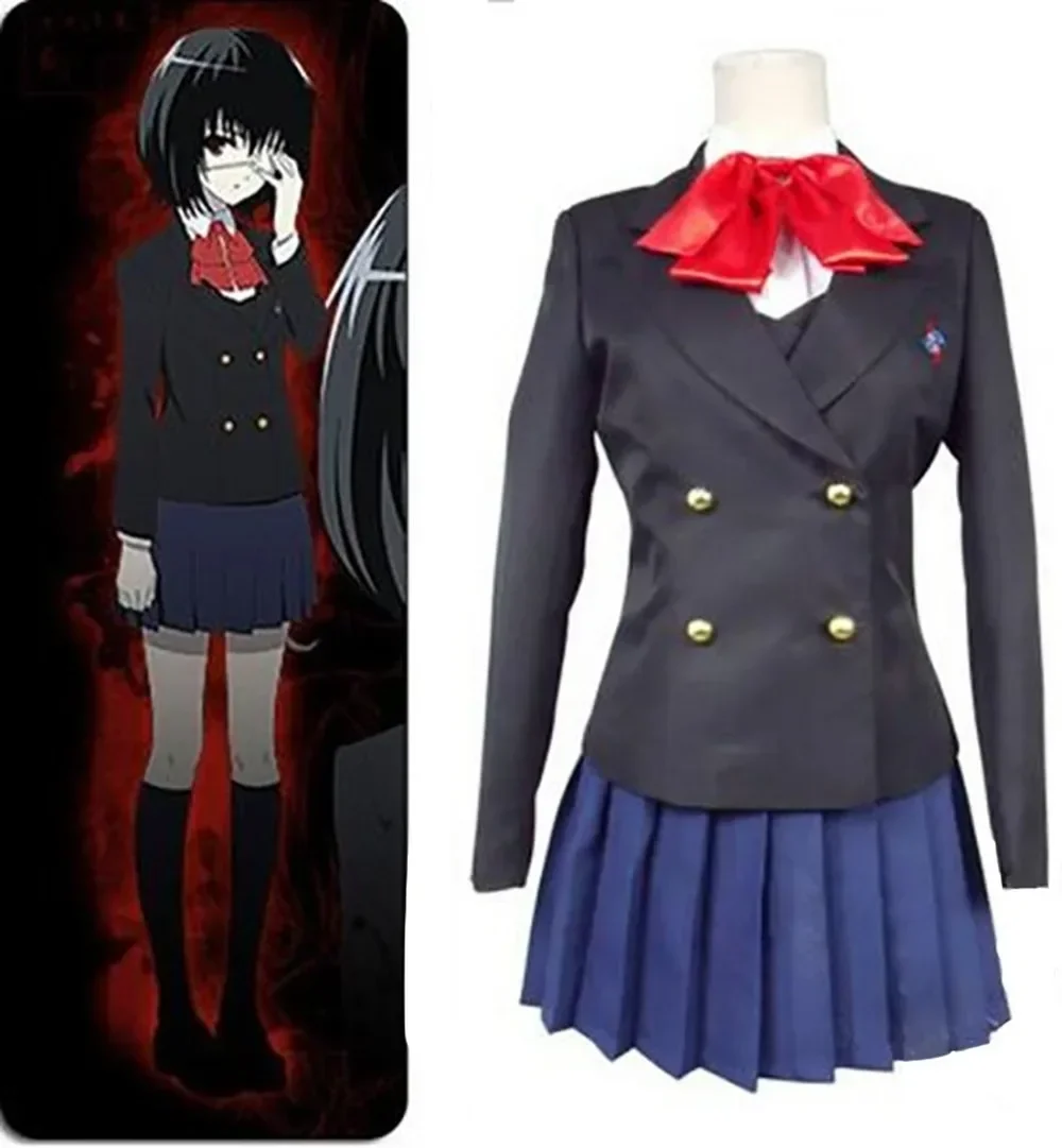 Another Misaki Mei Akazawa Izumi Costume Anime Cosplay Women Girls Japanese School Uniform