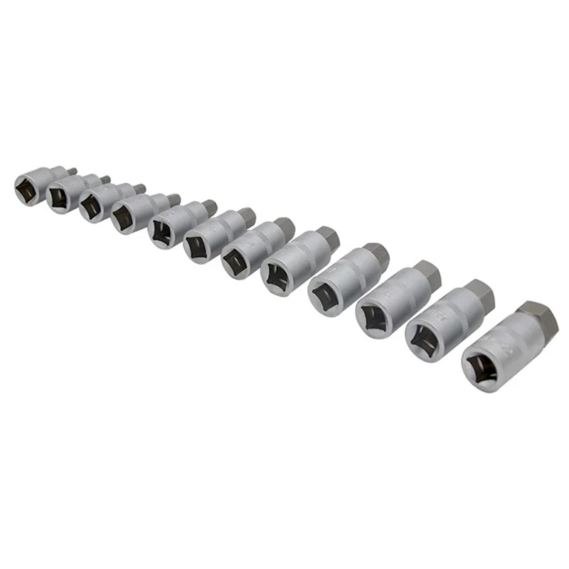

【Hot Cake】36Pcs 1/2 Inch Drive Impact Hex Bit Socket Set H5 H6 H7 H8 H10 H12 H14 H16 H17 H18 H19 H22 Hex Key Sockets Set Hand