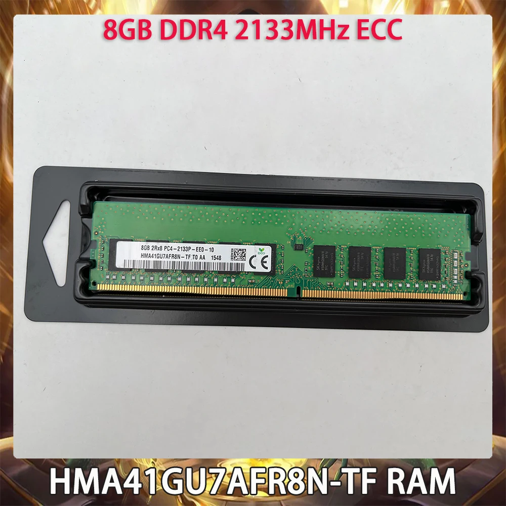 Ram HMA41GU7AFR8N-TF 8gb ddr4 2133mhz ecc para a memória do servidor sk hynix funciona perfeitamente rápido navio de alta qualidade