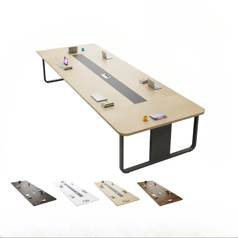 

Conference table, simple, modern, office, strip, workbench, negotiation, training