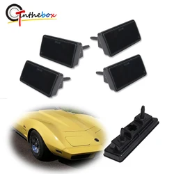 Gtinthebox Front / Rear Bumper Side Marker Turn Signal Light Housing Shells For 1974-1979 Chevy Corvette C3, No Bulb / Socket