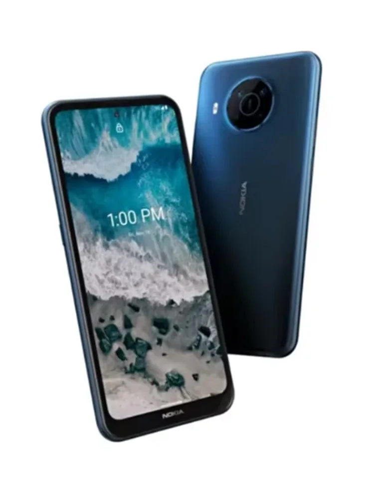 Nokia X100 ponsel pintar 5G, CPU Qualcomm Snapdragon 480 kapasitas baterai 4470mAh 48MP kamera layar penuh ponsel bekas