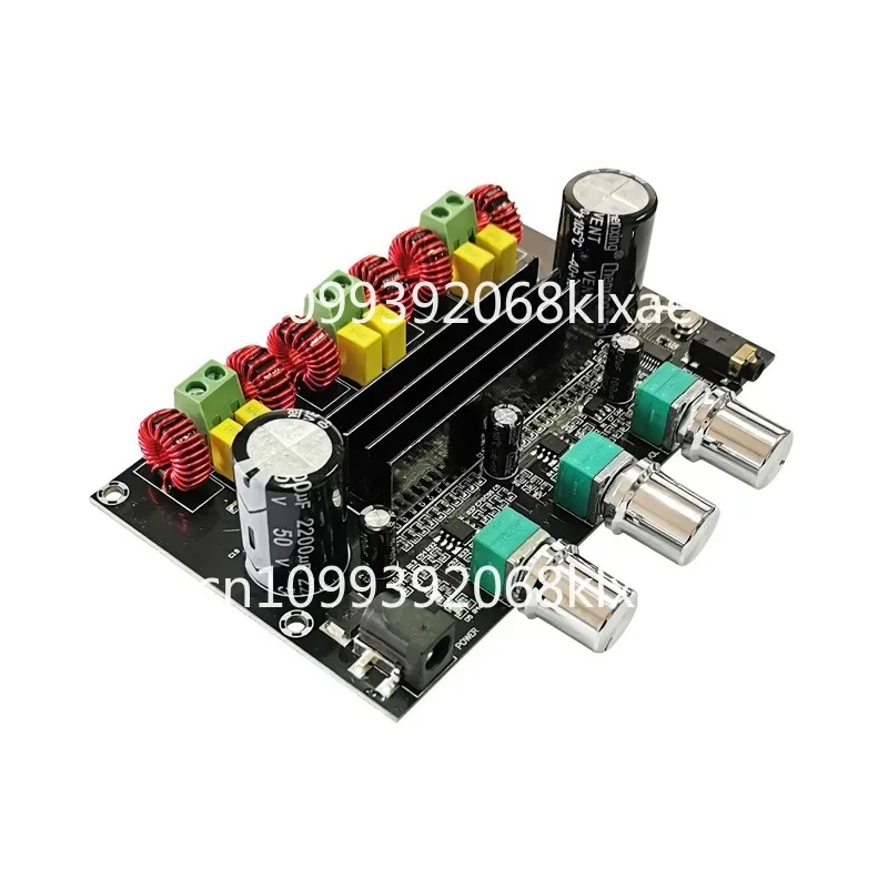 TPA3116D2 Bluetooth 5.0 digital power amplifier board 2.1 channel 100W + 50W * 2 with AUX interface
