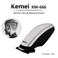 Kemei Electric Hair Clipper Mini Hair Trimmer Cutting Machine Beard Barber Razor For Men Style Shaving Tools KM-666