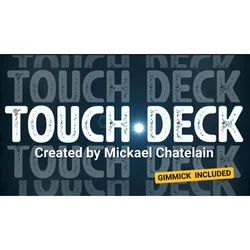 Touch Deck By Mickael Chatelain Card Magic and Trick Decks Close Up Performer Gimmicks Professional Magician Magia Props Street