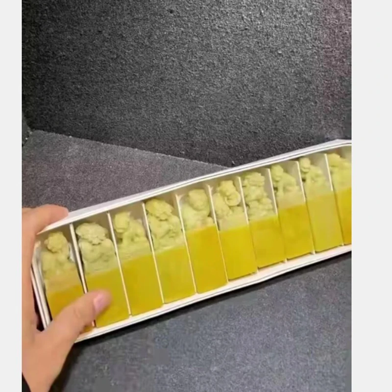 

10pcs Chinese Blank Square Seal Chop | Natural Yellow Stone for Practice Carving | Uncarved Stamp for Calligraphy Art