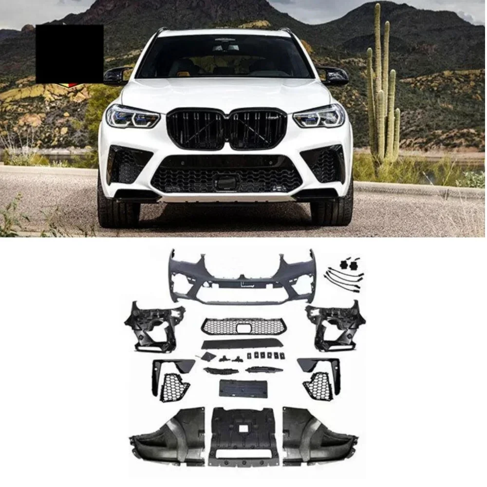 Car Surround Body Kit Front rear bumper grill rear lip Wheel eyebrowr for BMW X5 G05 modified X5M