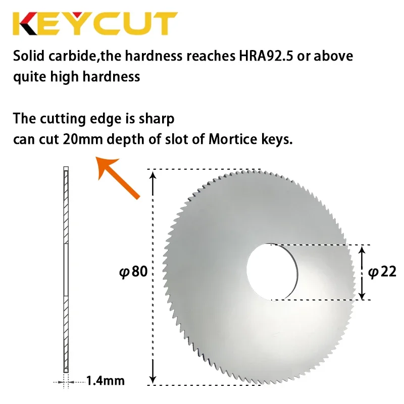 

WENXING 0023 SILCA SG7 Cutter Fits WENXING 100H 100G SILCA OPERA III TAGRA TECH Aftermarket Locksmith Tools