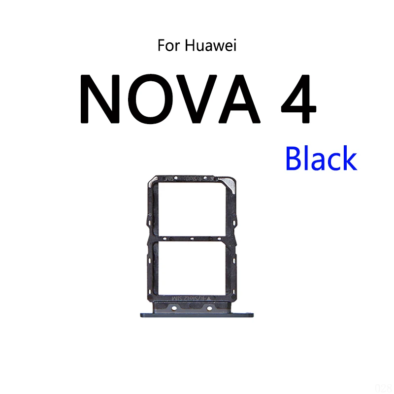 For Huawei P30 Lite / Nova 4E 4 New SIM Card Slot Tray Holder Sim Card Reader Socket