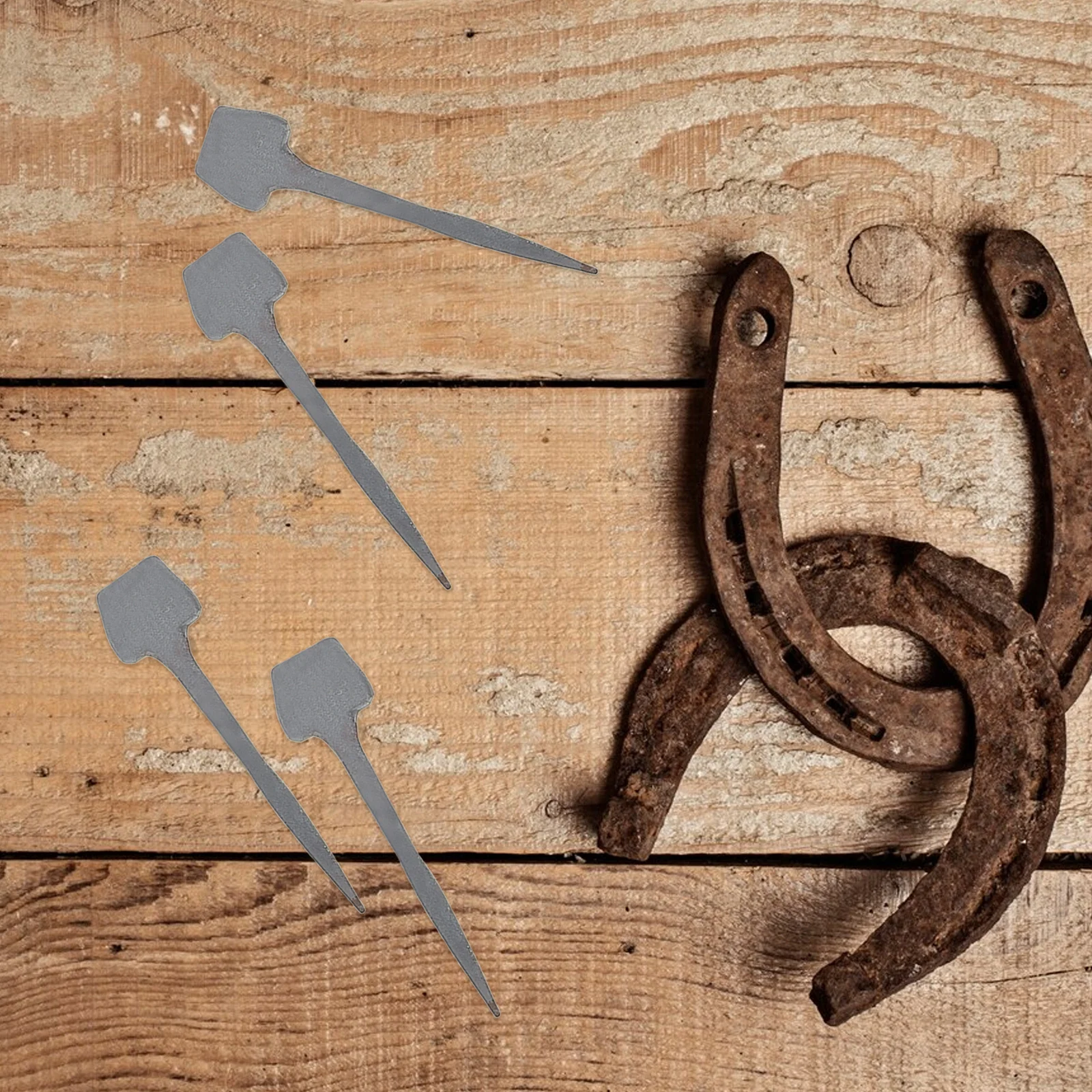 10 قطعة مسامير حدوة الحصان المعدنية عالية الجودة مثبتات حافر أداء موثوق لمرفق حدوة الحصان #2