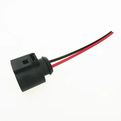 1J0937773 Car Rear Parking Brake Caliper Servo Motor Plug Pigtail 2 Pins for Audi A6 Q3 2011 - 2015 Seat Alhambra II 1J0 937 773