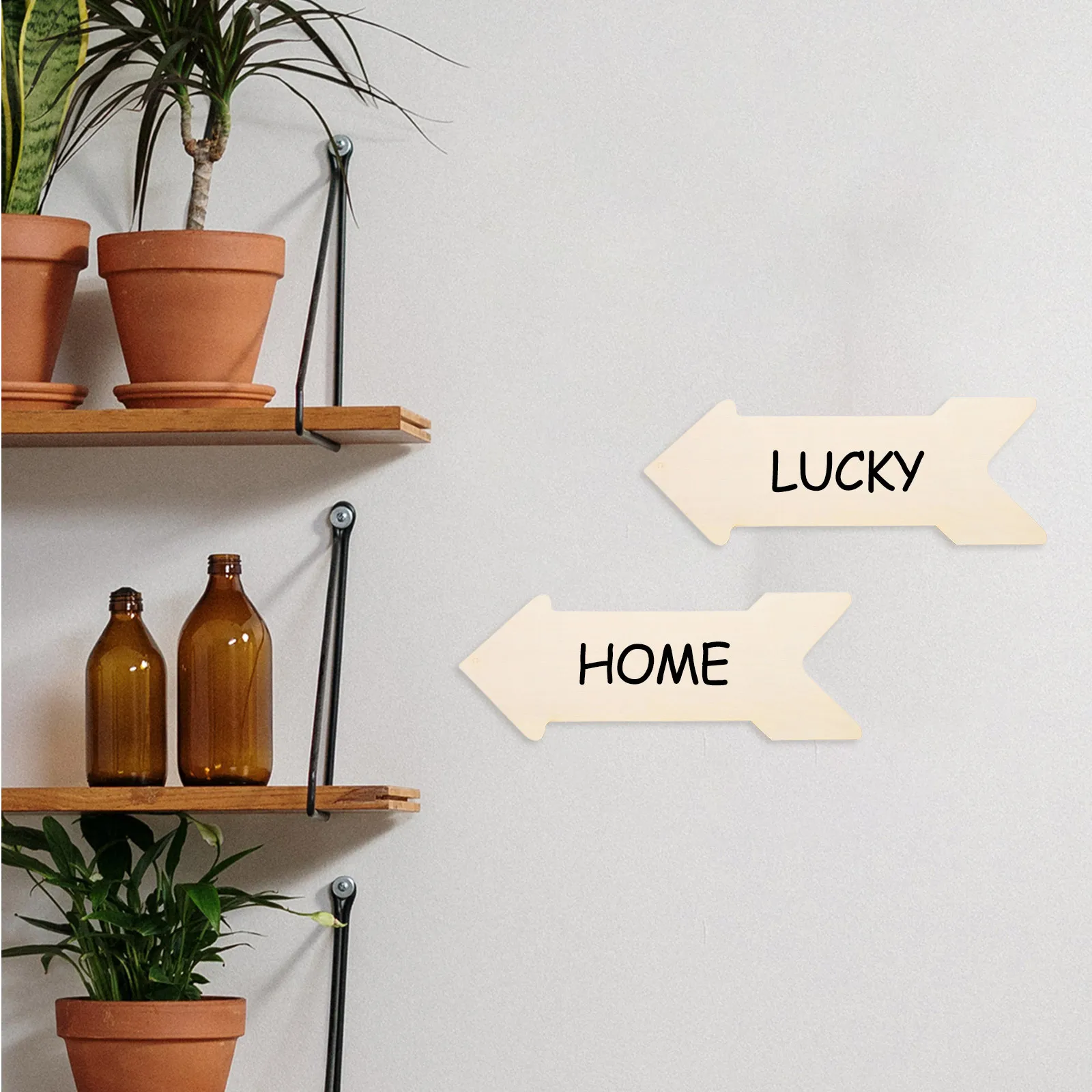

4Pcs Arrow Shape Wood Slices Thick Unfinished Wooden Cutouts Blank Surface DIY Painting Decorative Supplies DIY Wooden Cutouts