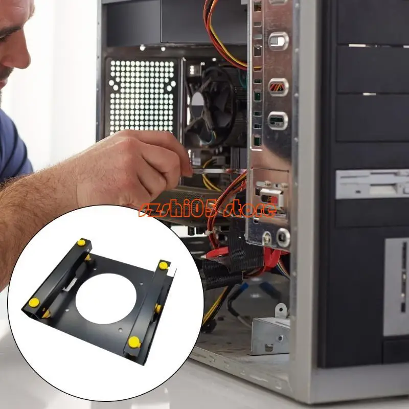 

781E Easy Installation Hard Disk Bracket for 3.5Inch to 5.25Inch ROM Bay Mounting