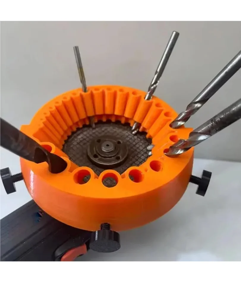 Upgrade 118 Degree Angle Grinder Drill Bit Sharpener Power Drill Bit Grinding Tool for 2 to 13mm Drill Bits