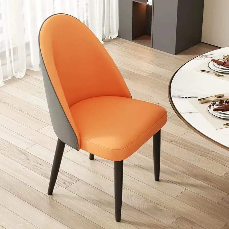 Outdoor Garden Furniture And Terrace Dining Room Chair Bedroom Balcony Hotel Chairs Minimalist Modern Bar Stool Luxury Designer image 4