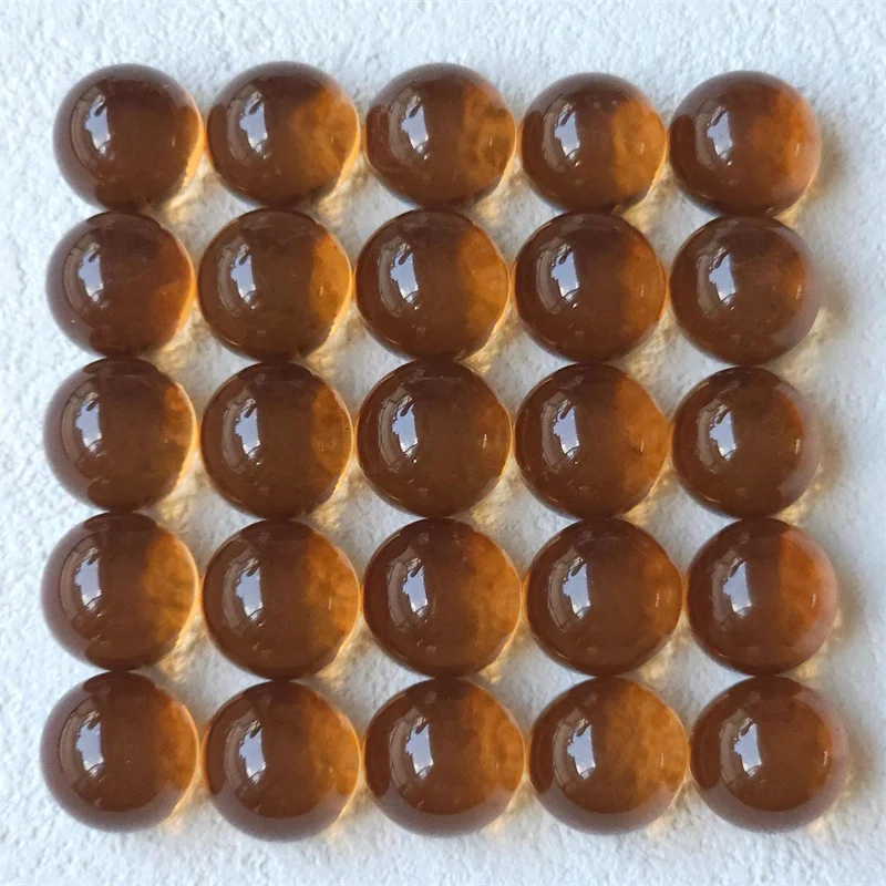

Wholesale 100pcs/lot 16mm color print geometry rounds shape resin cabochon beads diy jewelry garment hair accessory