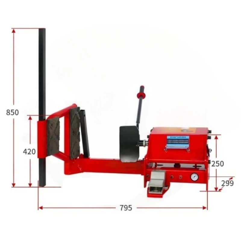 High-Quality Multi-Functional Pneumatic Tire Changer | Best-Selling Tire Separating Machine for Used Rims | Factory Price