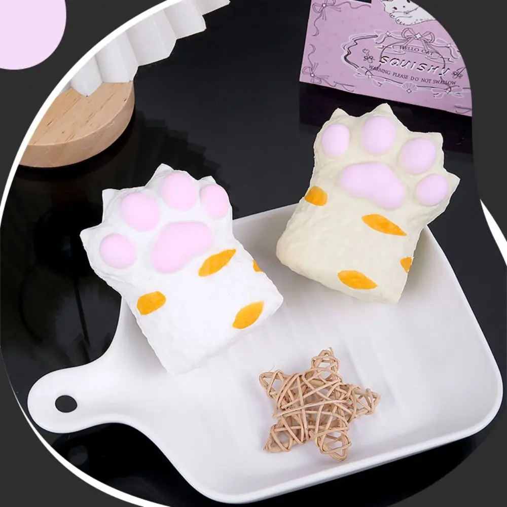 

Сенсорная игрушка для замеса кошачьей лапы, мягкая игрушка ручной работы с кошачьей лапой, игрушка-непоседа, 3D силиконовая игрушка для кошачьей лапы, детская хитрая кукла