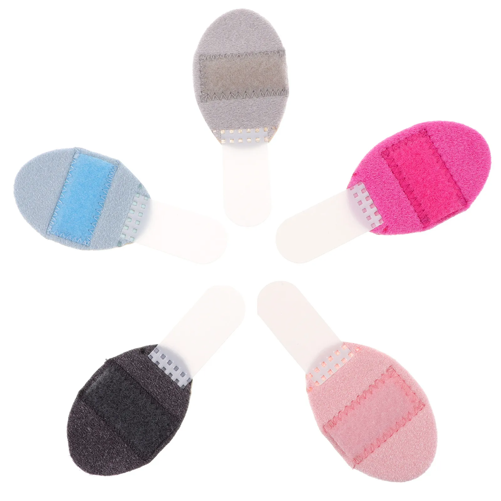 

5Pcs Breathable Adjustable Finger Splint Brace Lightweight Aluminum Alloy Support Comfortable Day Night Wear Finger Fixation