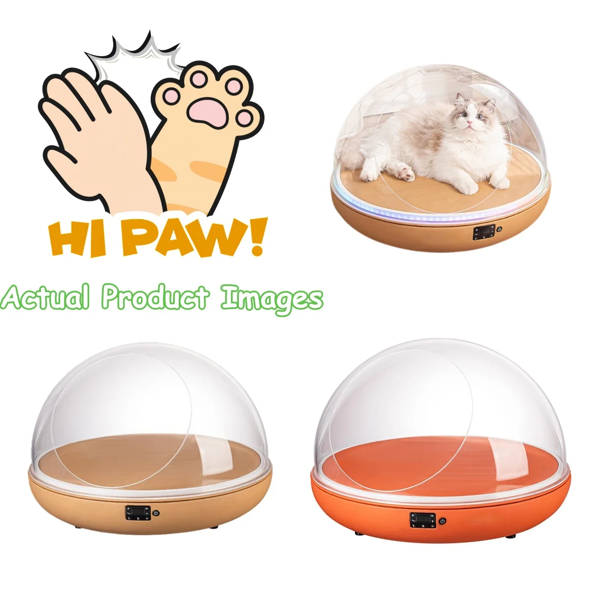 Wholesale Smart Cat Dog Bed Heated Cooling Cat Bed Luxury Smart Cat House With Temperature Adjustment Dual-Mode Luxury Pet Bed