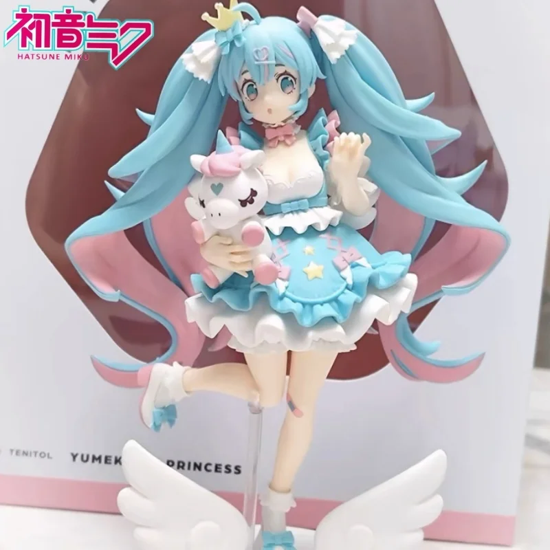 

New Original Furyu Tenitol Hatsune Miku Stylist Dream Lovely Princessanime Action Figures Toys For Boys Girls Kids Gift