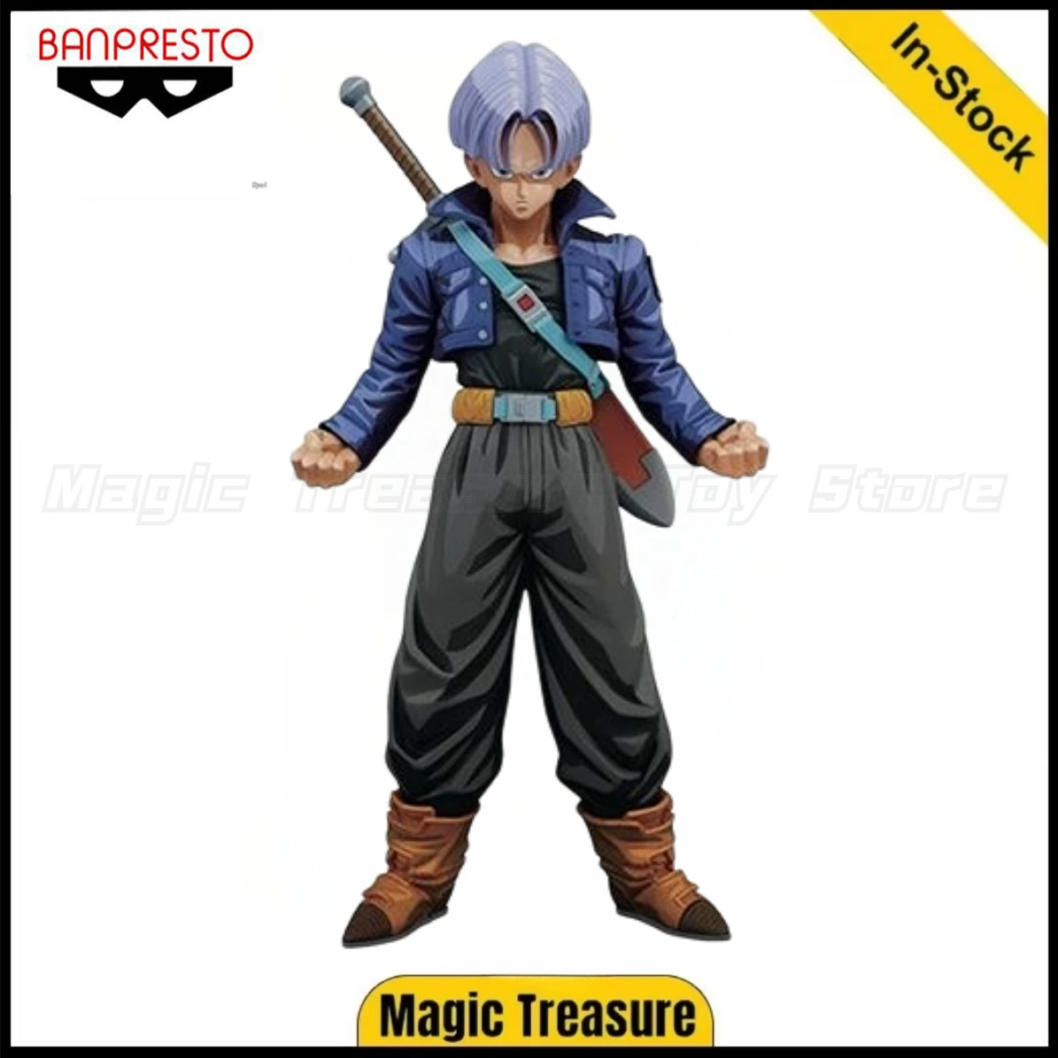 

【In Stock】Original BANPRESTO MASTER STARS PIECE DBZ Trunks Manga Dimensions Toys Ornaments Gifts