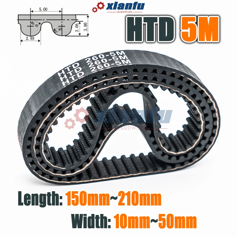 Htd 5M Rubber Close…